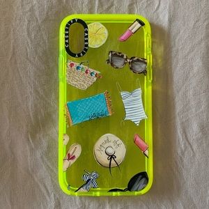 Casetify Summer iPhone XS case